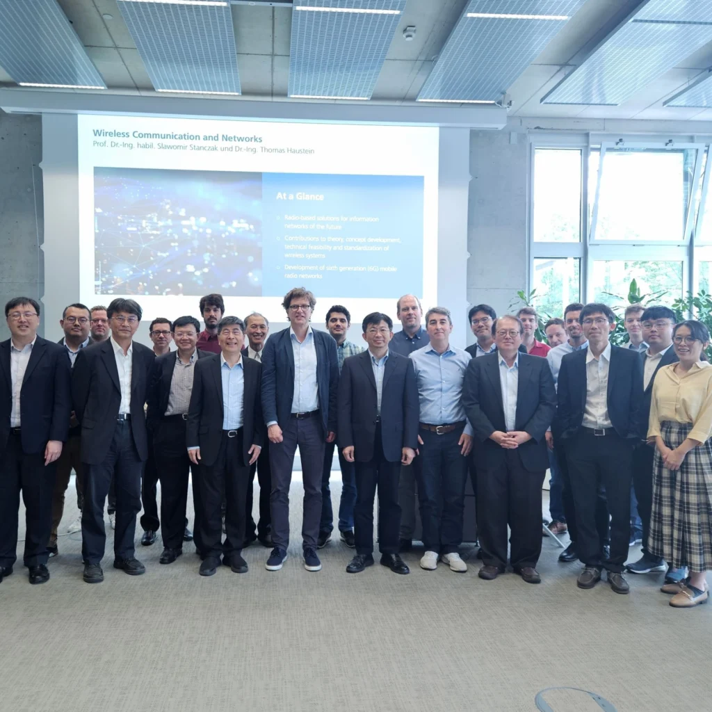 Scientific exchange between 6G researchers from Taiwan and Fraunhofer HHI | June 2023